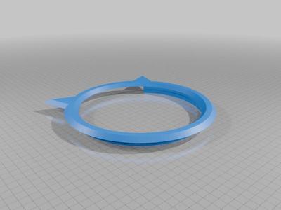 Small Cat Flap with Updated Tolerances