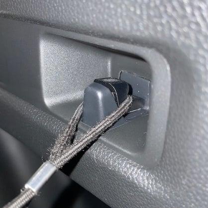 Honda CRV trunk net hook