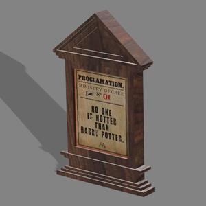 Harry Potter Teaching Decrees Chart