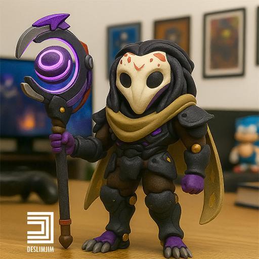 Overwatch 2 Ramattra - Chibi Cute toyart