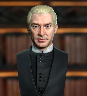 1/6 1/12 Harry Potter and the Cursed Child Draco Malfoy Tom Felton Head Headsculpt
