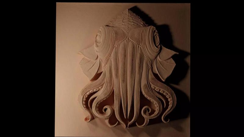 Cuttlefish CNC 3d Print High Relief Sand Casting