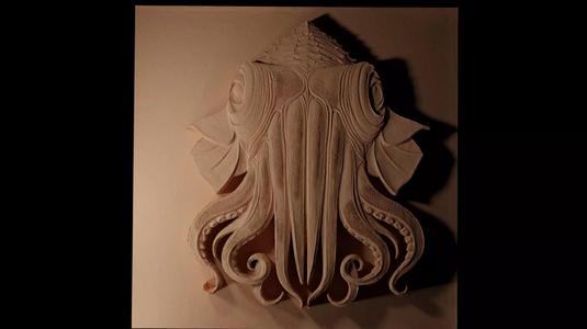 Cuttlefish CNC 3d Print High Relief Sand Casting