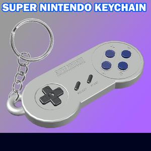 Super Nintendo controller Keychain
