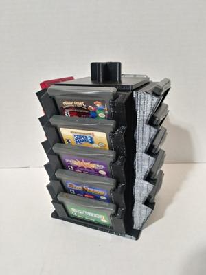 Nesting Game Boy Advance and DS Game Cartridge Holder