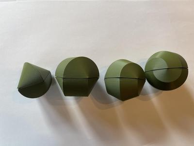 Sphericons - A Small Collection of Oddly Rolling Shapes to Play With!