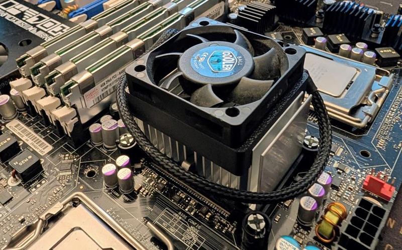 Intel D5400XS Skulltrail Chipset 50mm Fan Mount