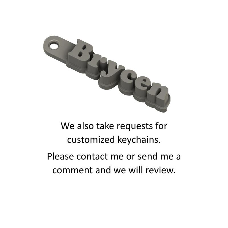 Brycen Keychain / Keyring