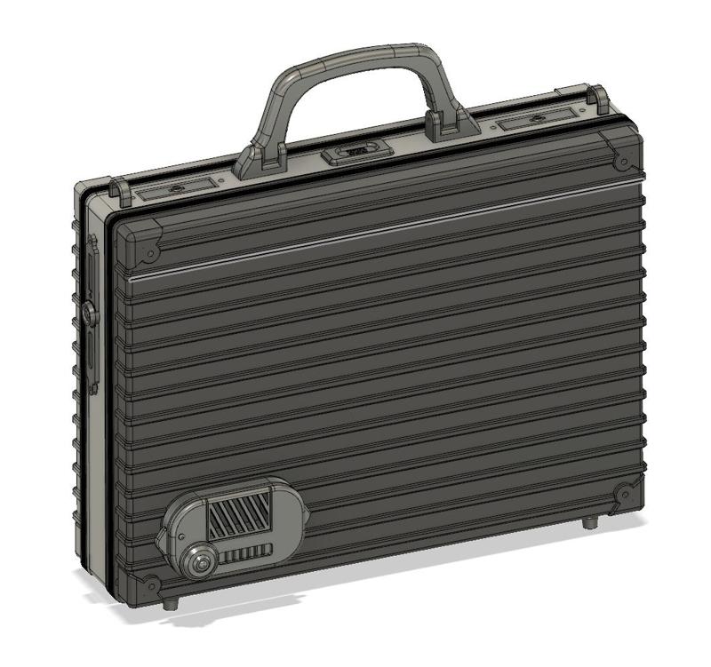 Dedra Meero Suitcase from Andor (printable STL files)