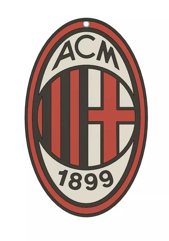 AC Milan 3D Logo