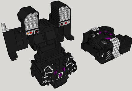 Transformers Menasor Combiner  Wars Stabilizer