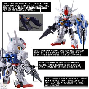 3D SD Gundam Aerial Custom Part Set