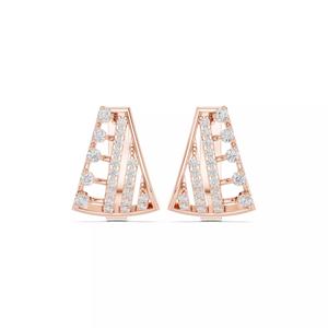 Diamond Hoops Earrings 3dm stl renders animation videos details