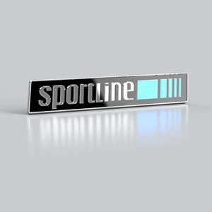 Mercedes-Benz W201 W124 Front Fender SPORTLINE Badge