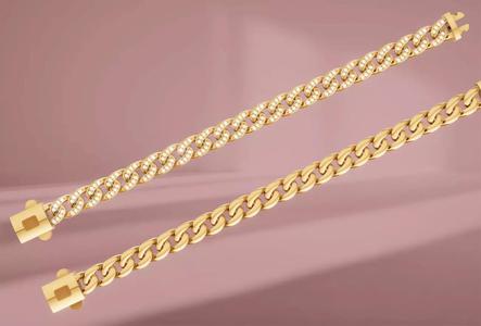 Cuban chain bracelet