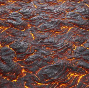 Lava texture roller
