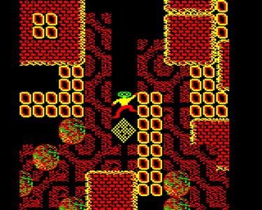 Repton - Retro game scene Wall art