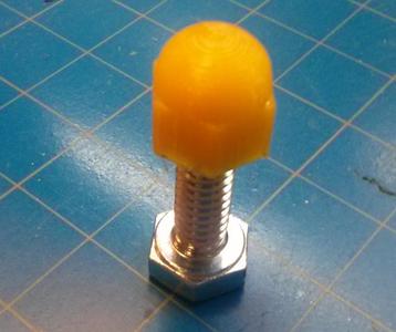 Customizable cap nut