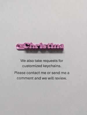 Christina Keychain