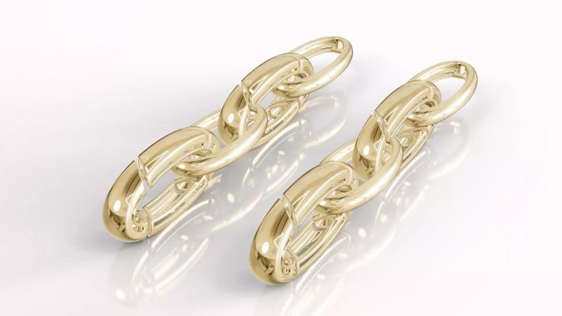 Jewelry Diamond Earring Model EAD01