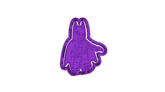 Batman Lego DC JUSTICE LEAGUE Marvel avengers hero  CUTTER AND STAMP, COOKIE CUTTER, FORM STAMP, COOKIE CUTTER, FORM