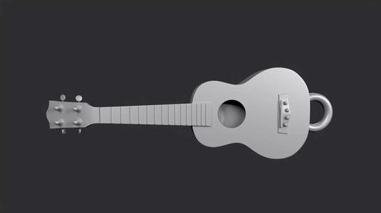 STL models for 3D printing and CNC Ukulele guitar