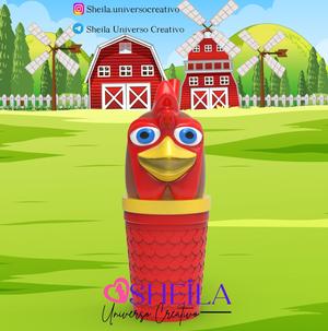 SHAKER GLASS FARM OF ZENON - ROOSTER - BARTOLITO