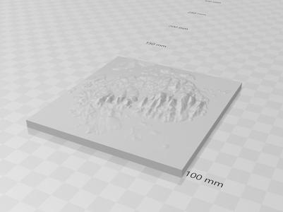 Acadia National Park Topo Map