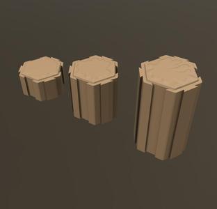 Battletech compatible hex 3D map