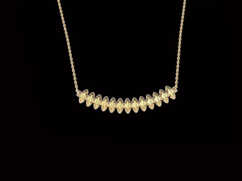 Clash one Row Necklace