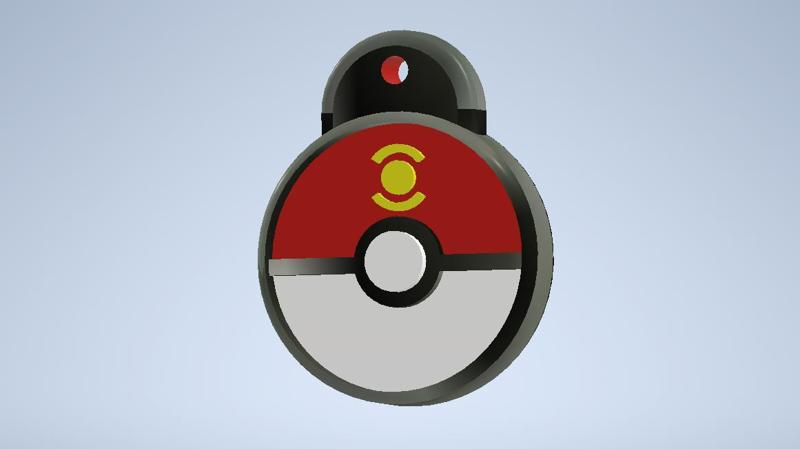 Pokemon Sportball Keychain V1