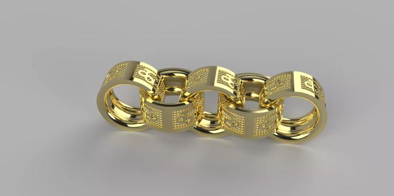 Belcher link for chain