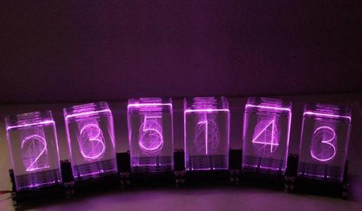 6x Nixie RGB Digi-Dot Clock or Calendar or Counter