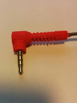 90 degree parametric headphone (TRS) jack mold