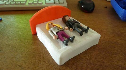 Playmobil Ehebett gerade; marriage bed 