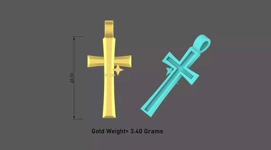 Cross Pendant Design