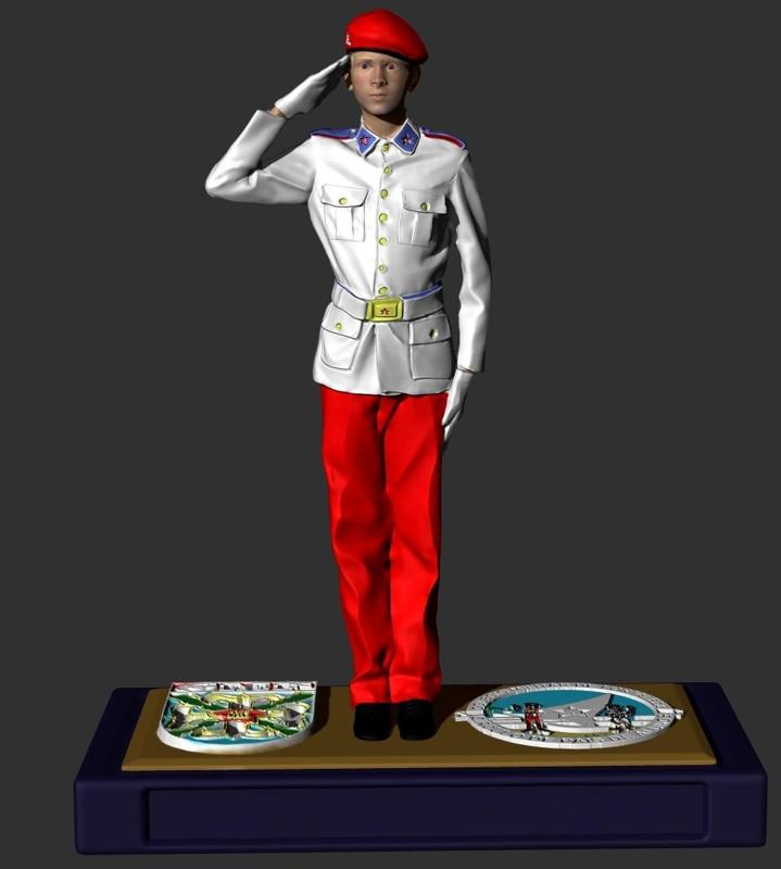 Student Soldier Colegio Militar