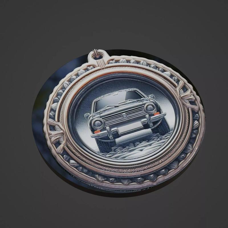 Car Pendant Medallion