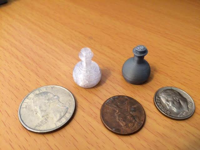 Potion bottle for board game