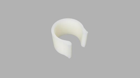 Pipe clip for tents 12mm