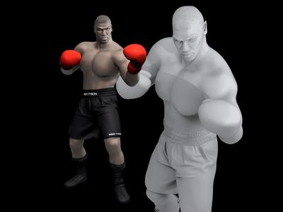 Mike Tyson Fighting
