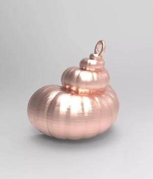 Cockleshell - Snail Mollusc  3D Model -  3D Printing Charm