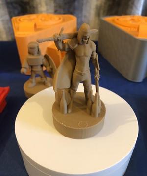 Travel Companions Game Piece - Kilkami Set - Barbarian Adventurer