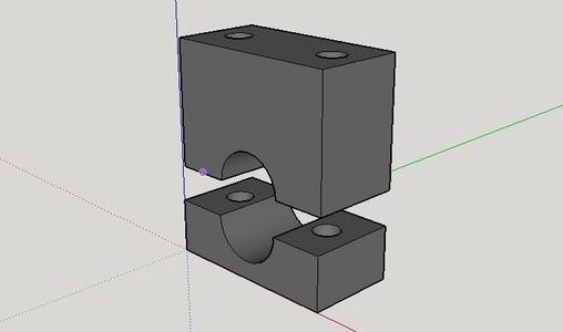 8mm arm clamps (DAEDALUS I.O)