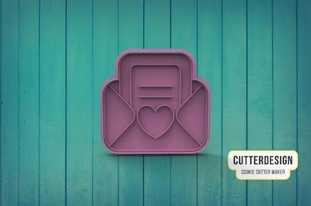 Love Letter Cookie Cutter