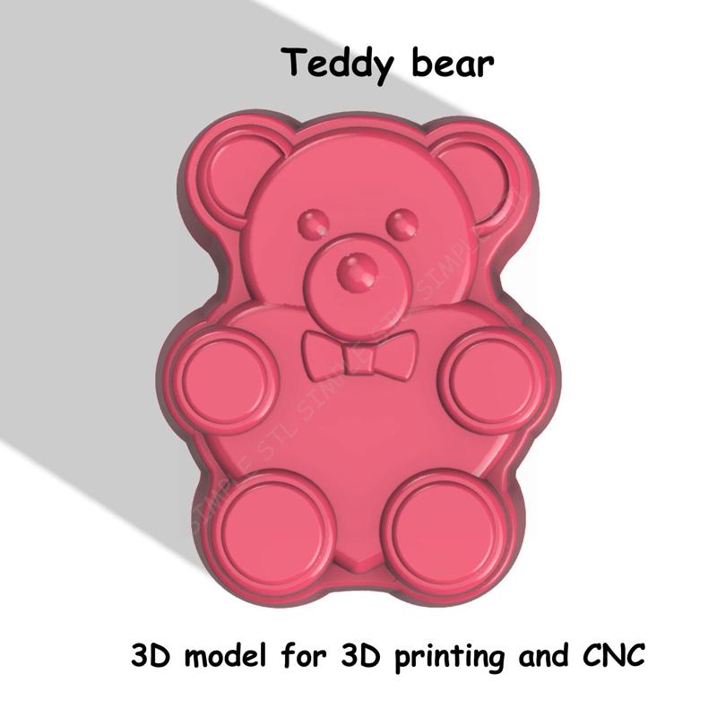 Teddy bear Stl File