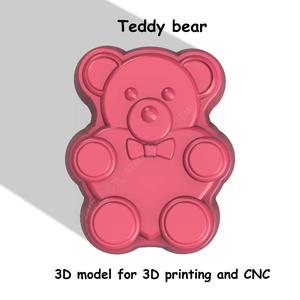 Teddy bear Stl File