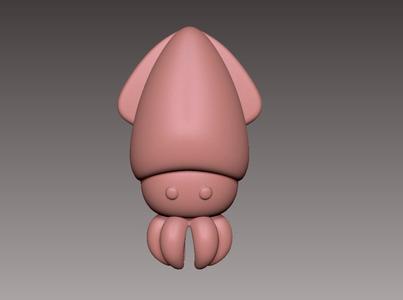 Cartoon Squid