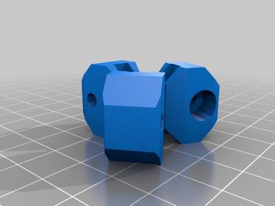 Adjustable height glass edge guide