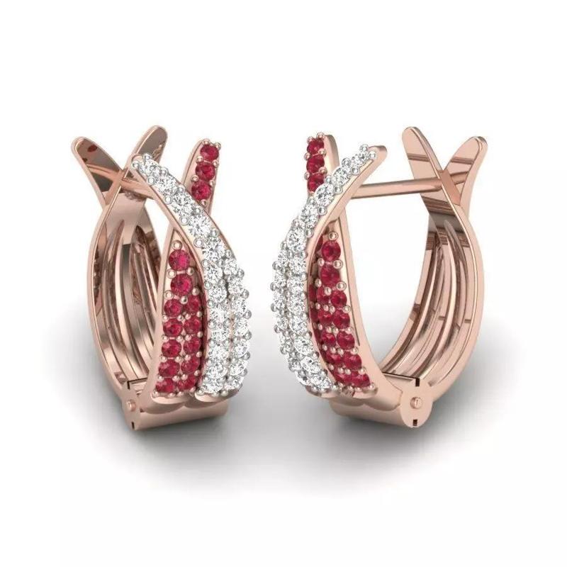 Gemeotric Earring Round